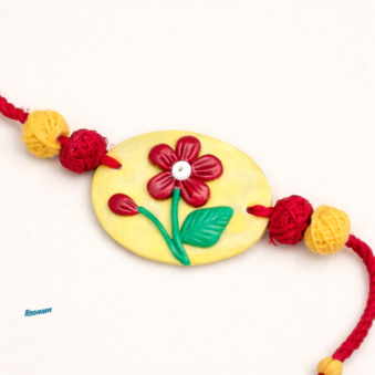 Handcrafted Floral Art Jewellery Set